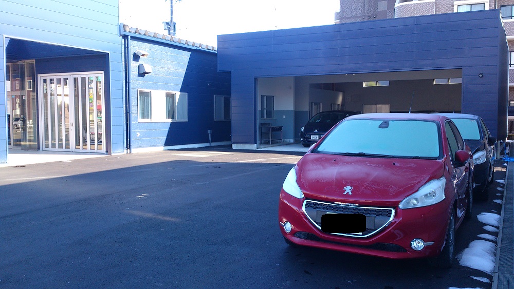 プジョーサービスレセプション　完成！