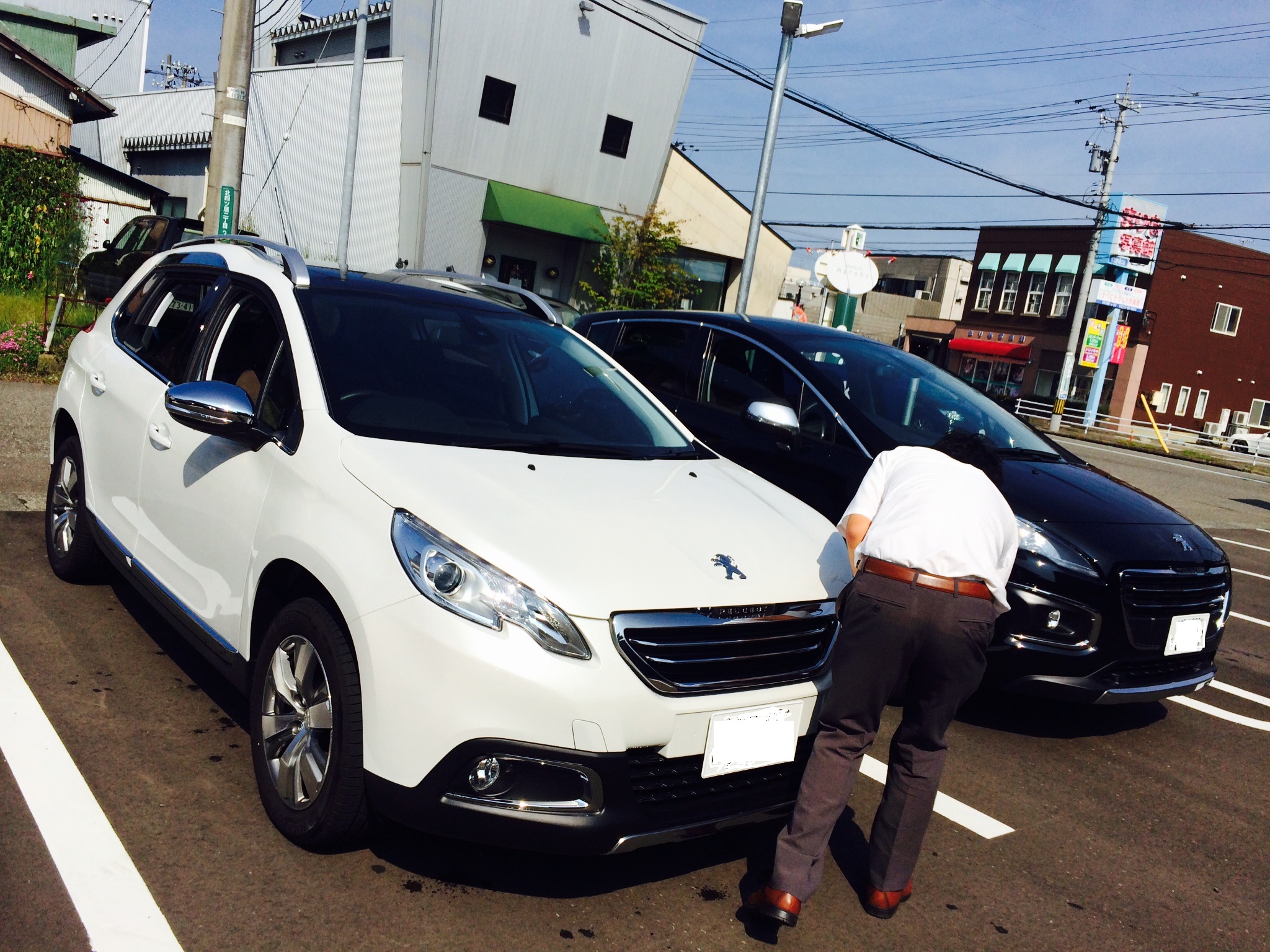 試乗車ピカピカ！