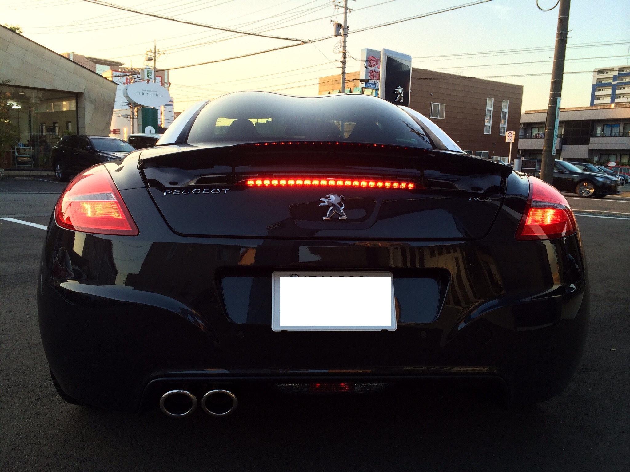 『RCZ』 試乗車