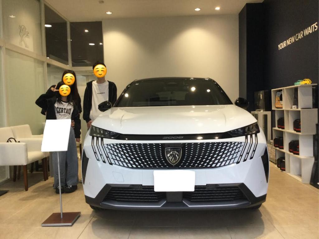 PEUGEOT 3008 ご納車✨