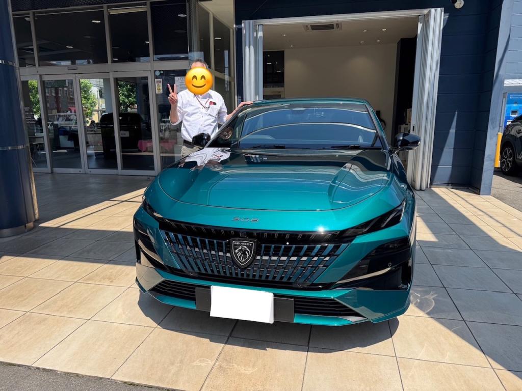 福井県で初NEW PEUGEOT 308　ご納車しました！